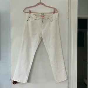 Beautiful White Lilly Pulitzer Jeans!